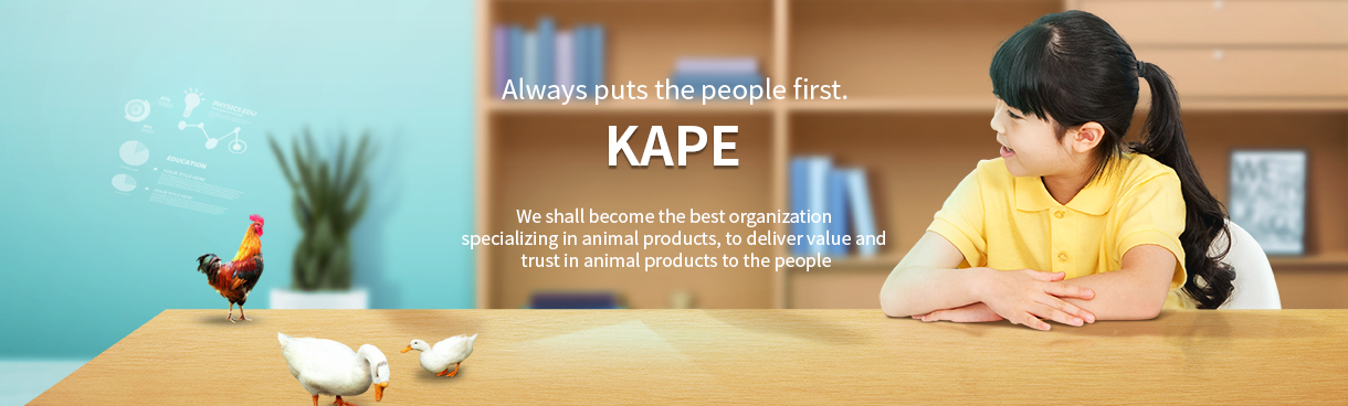 Always puts the people first. KAPE